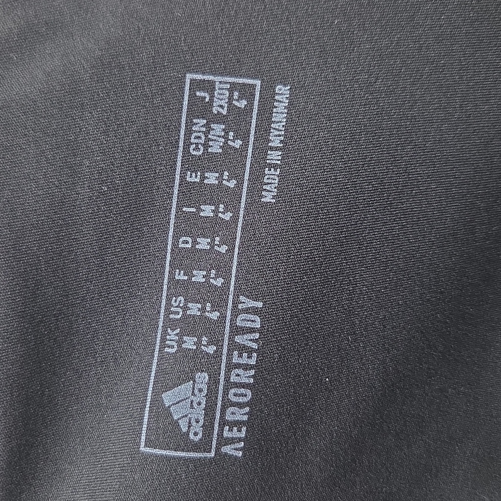 Adidas Black Medium 4 Inch Shorts - Picture 5 of 5